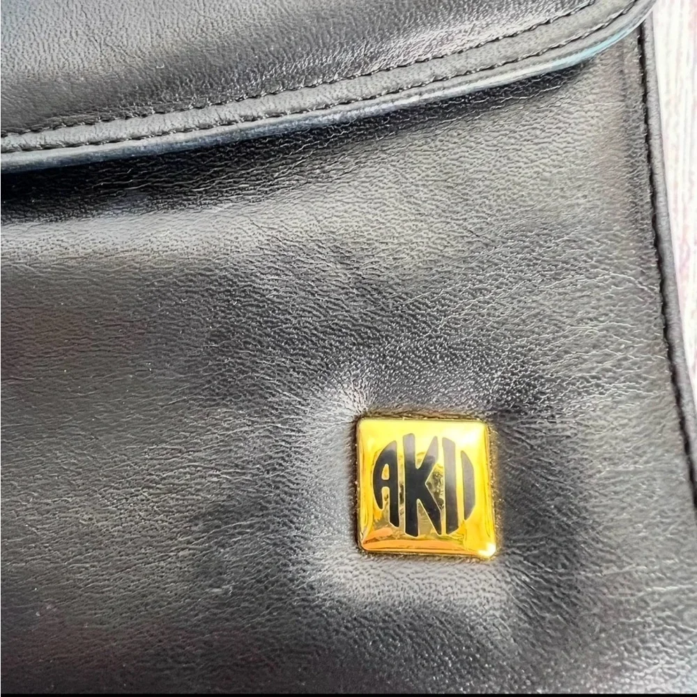 Anne Klein II Vintage Black Crossbody Purse Bag NWT